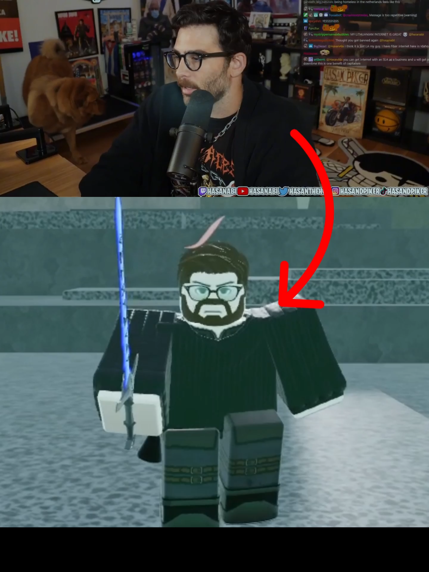 What happens next is shocking #deepwoken #robloxfyp #hasan #shock