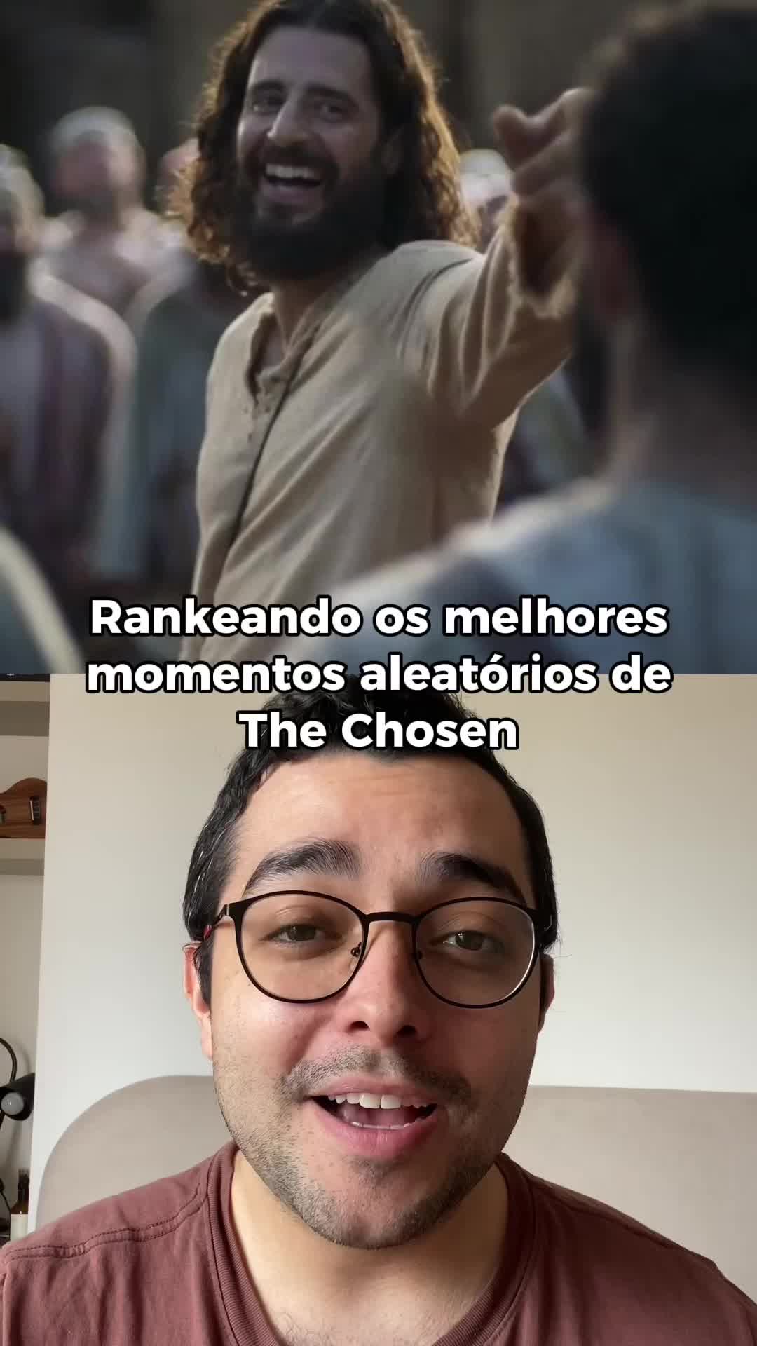 São esses momentos que tornam The Chosen uma série tão única. 🥹 Esquecemos de algum? Assista às Temporadas 1 a 5 de The Chosen, disponíveis no app gratuito 