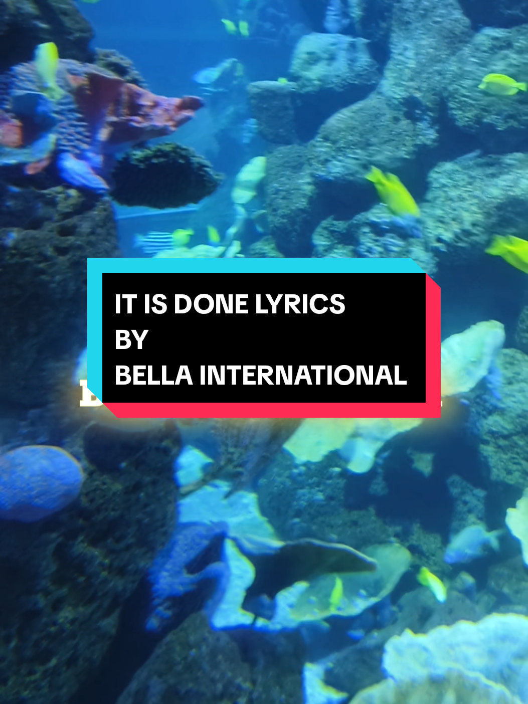It is Done lyrics by Bella International  credits to owner.. my daily manifestation song🙏😇