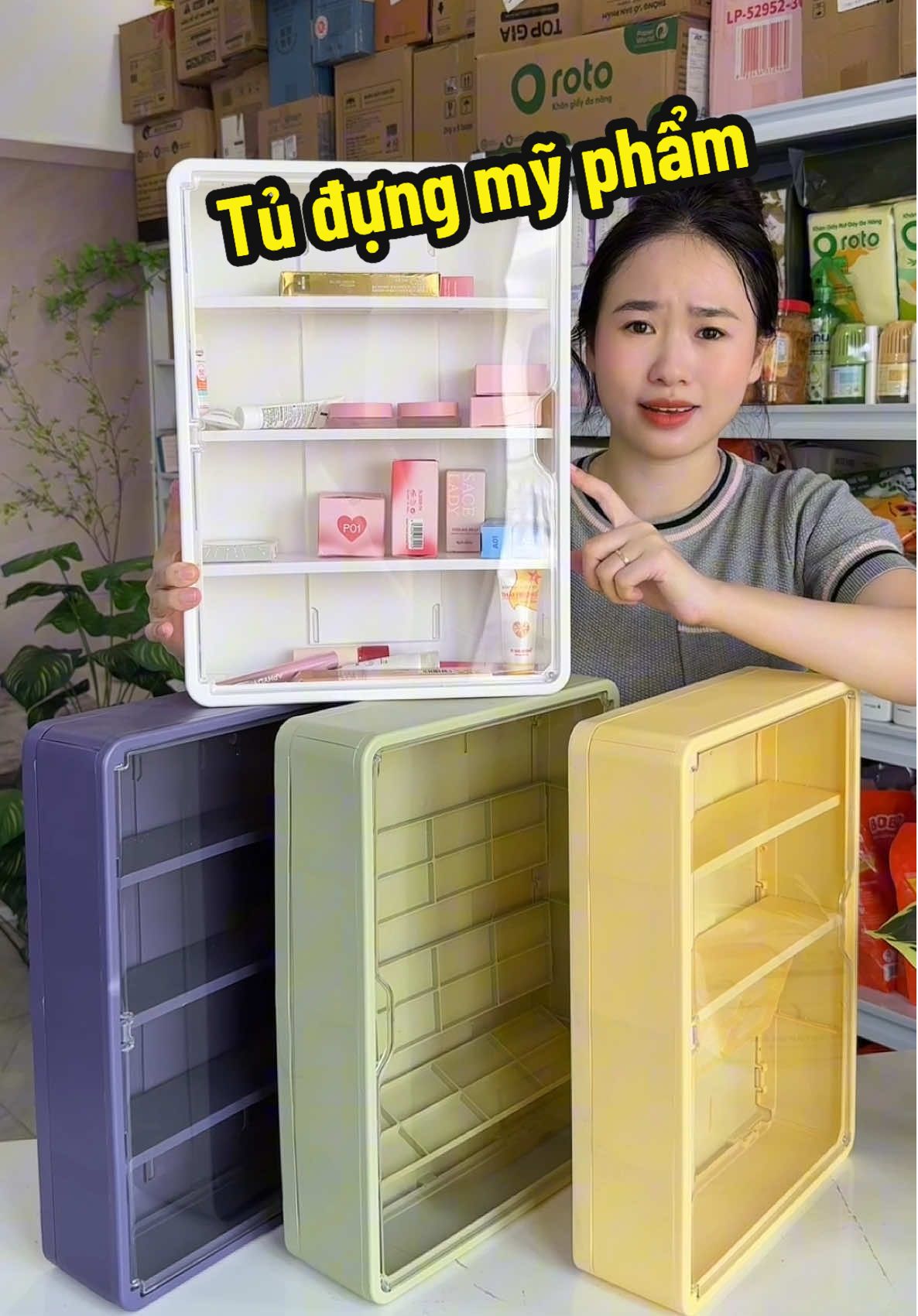 Đang sale các bà tranh thủ mua nè #tudungmypham #tudungmypham_chongbui #hopdungmypham #kedungmypham 