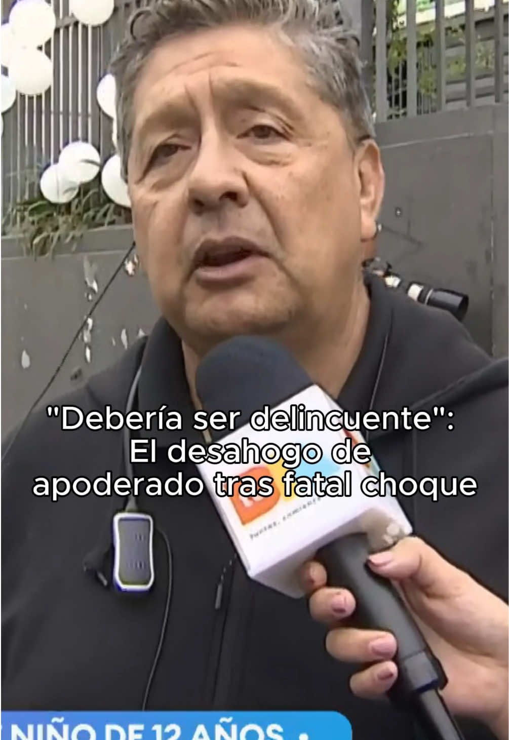 “Yo soy católico, pero…” 😳 Luis, apoderado del colegio Rafael Sanhueza Lizardi, establecimiento donde estudiaba el menor fallecido en choque a furgón escolar, se desahogó en #TuDía por lo ocurrido. #tudia13 ☀️de LUNES A VIERNES desde las 7:50 horas por las pantallas del 13 y www.13.cl 💻🖥️📱