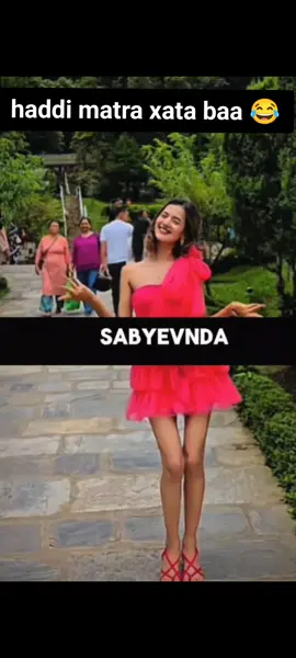 haddi matra xata baa 😂😂 #funny #comments #reader #foryou #guys 