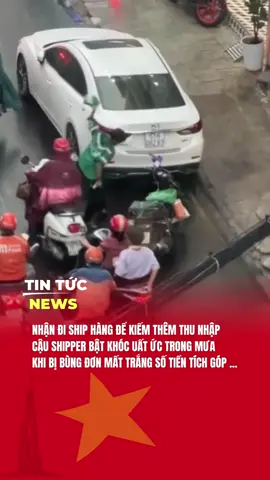 CẬU SHIPPER BẬT KHÓC UẤT ỨC TRONG MƯA. #tintucnewsvn