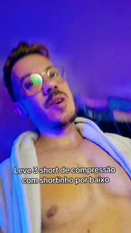 3 shorts com short por baixo masculino.  #roupamasculina 