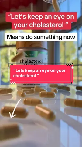 When the doctor says let’s keep an eye on your cholesterol the time to act is now. 80% of your cholesterol is made in your liver so liver health =cholesterol health #healthmusthaves #cholesterolcheck #cholesterolhealth #cholesterol #blackfridaydeals 
