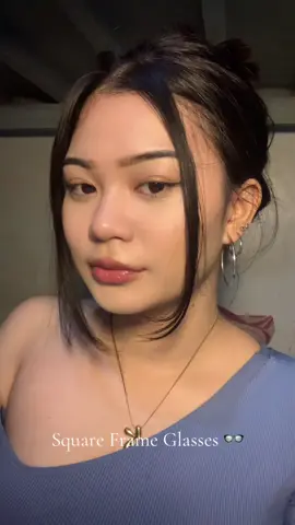 square frame glasses for round faces! 👓💋 #fyp #glasses #eyeglasses #foryou 