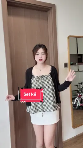 Set kẻ xinh lắm