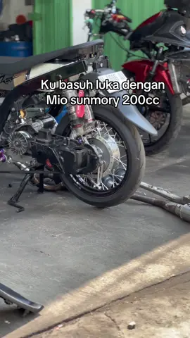 Kubasuh luka dengan mio200 sunmory😇#vtechracingsalatiga #salatiga24jam #salatigaraceway #salatiga #miosporty