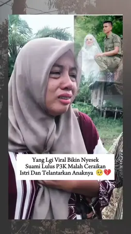 Rumah tangga berakhir setelah dinyatakan lulus PPPK. Warganet di Aceh Singkil dibuat heboh dengan video viral yang diunggah oleh akun Safitri Olshop Aceh di media sosialnya. Video tersebut memperlihatkan seorang perempuan bersama kedua anaknya yang ingin pulang ke rumah orang tuanya setelah dicerai oleh suaminya yang dinyatakan lulus PPPK Satpol PP di WH Aceh Singkil. Terlihat perempuan tersebut menangis dan dibantu oleh ibu-ibu di sekitarnya saat berkemas barang-barangnya yang akan dibawanya. Ia menuliskan nada kekecewaannya dalam bahasa daerahnya: 