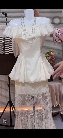 Set 2 Món Áo Bí Nhún Bèo Trễ #vayxinh #xuhuong #vaythietke 