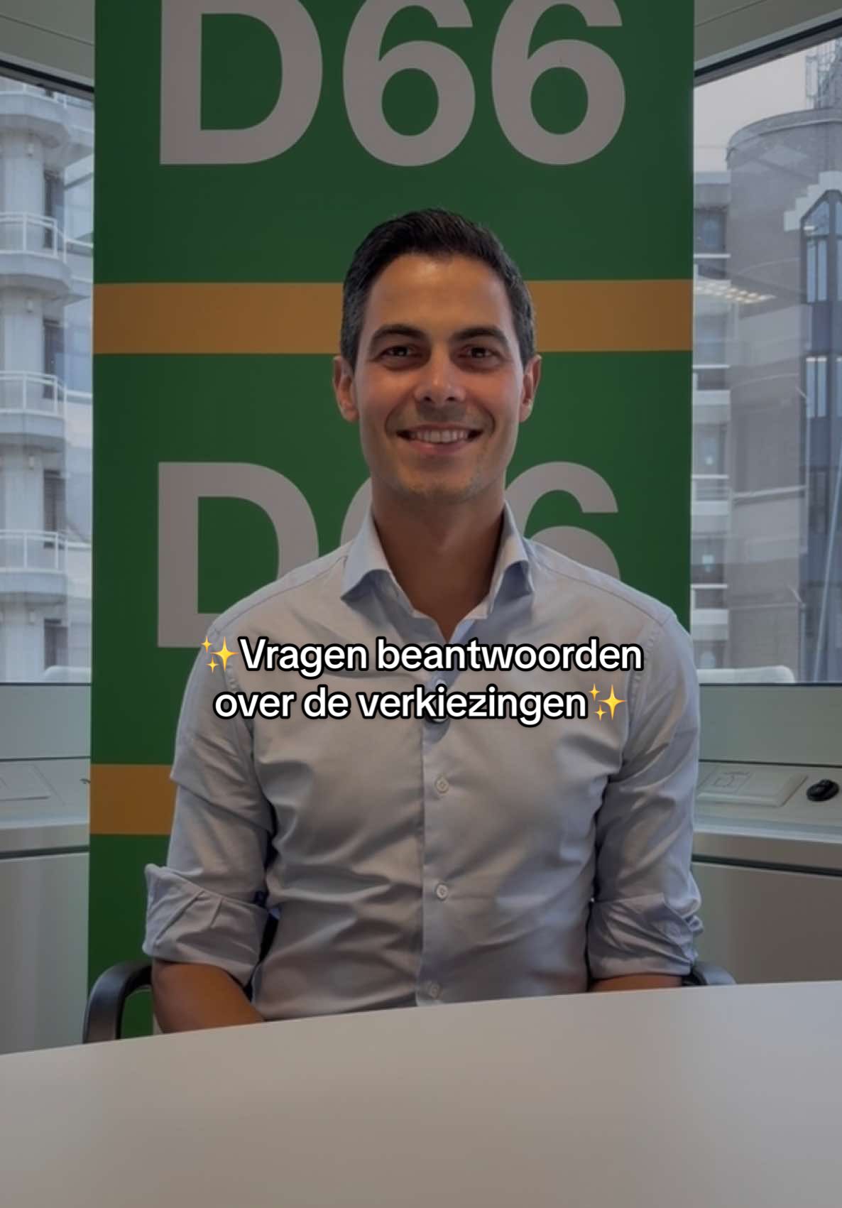 🫢  #verkiezingen #stemmen #politiek #d66 #tweedekamer 