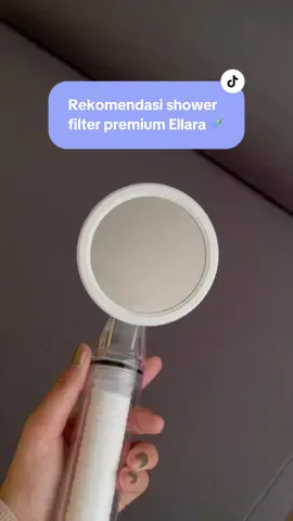 Ga nyangka ternyata air di rumah gw gak sebersih itu guys 😭 Untung banget sekarang udah ganti pakai shower filter baru, jadi airnya jauh lebih bersih, sehat dan bagus buat kulit! @Ellara.id  Plus ada fragrancenya juga,mandi makin relax karna berasa pake aroma therapy 🪷 #showerfilter #ellarashowerfilterset #spaalaellara #ellara #rekomendasi 