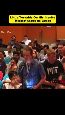 How Linus Torvalds Reacts When He’s Insulted #qna #linustorvalds #techgiant #techtiktok 