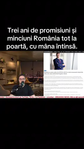 Trei ani de promisiuni și minciuni România tot la poartă, cu mâna întinsă. #pentrutine #breakingnews #stiri #unumihai #stiriromania 