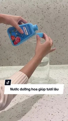 Có nước dưỡng hoa là các bác sẽ thấy hoa tươi lâu hơn hẳn luôn #hoaihayho #reviewdogiadung #nuocduonghoa #nuocduonghoatuoilau #nuocduonghoadrnatro 