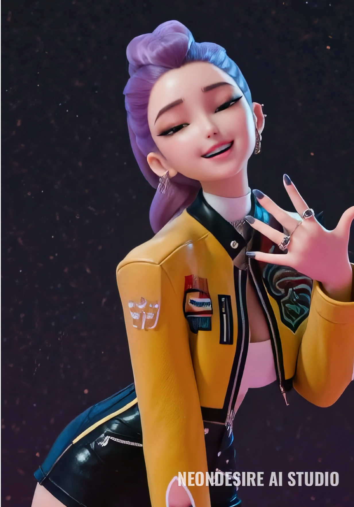 Rumi | Kpop Demon Hunters #zoey #rumi #mira #kpopdemonhunters #dance  