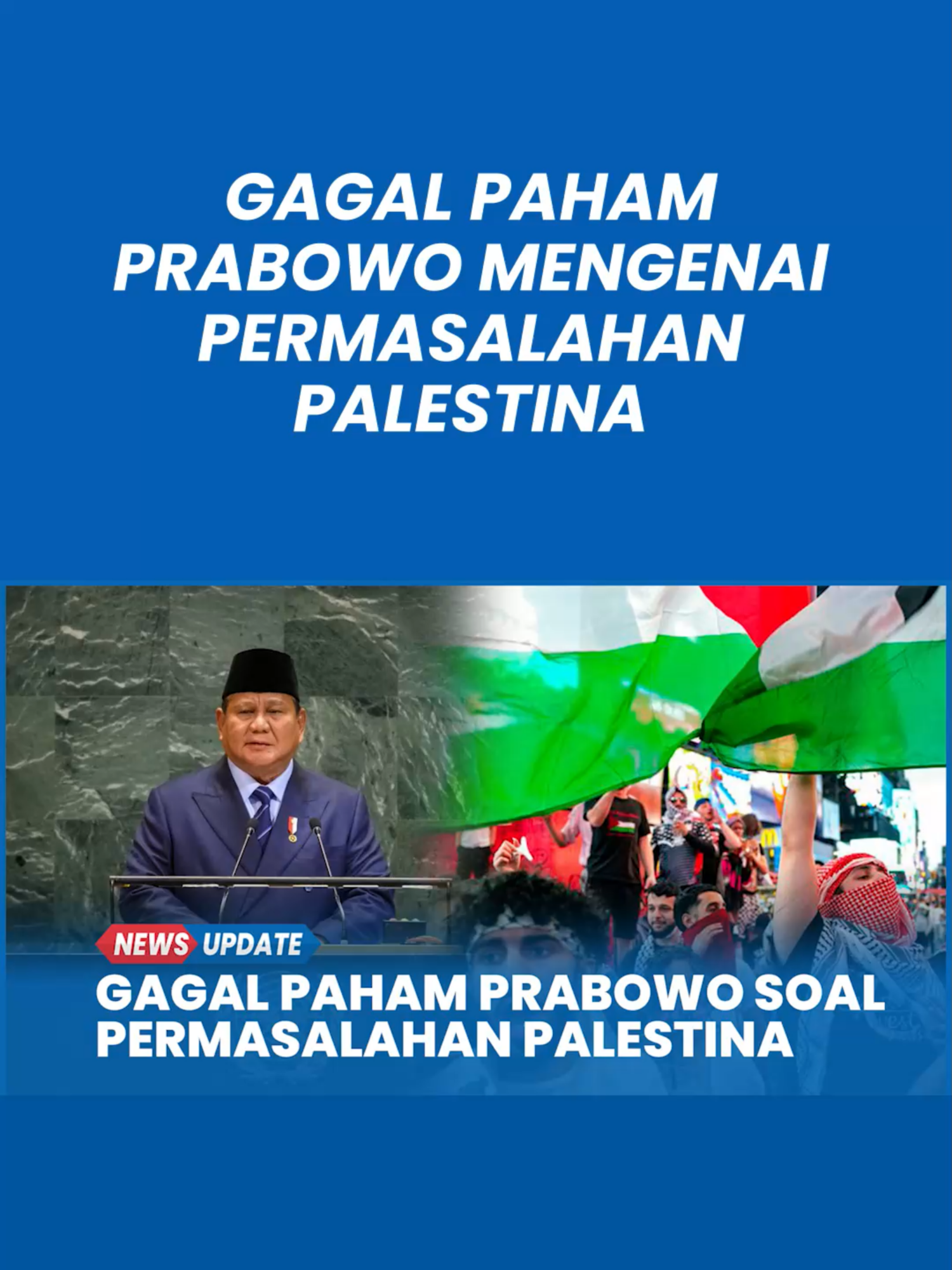 Kebijakan Luar Negeri Prabowo Disorot, Aktivis HAM Sebut Tak Pahami Isu Palestina #tribunjateng #jaditahuberkattribun #fyp