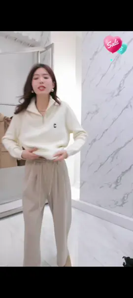 CO0591 COAT OVER C KNITTINGเสื้อแขนยาวผ้านุ่ม#เสื้อผ้าแฟชั่น #เสื้อแขนยาว #TikTokLooks 