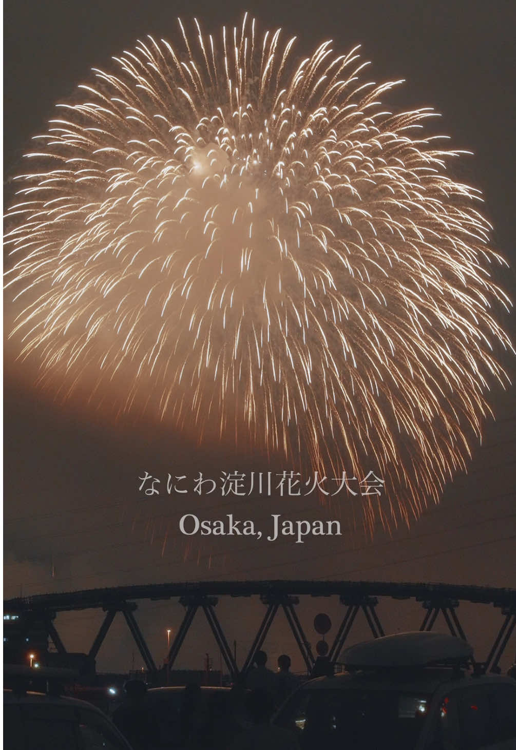 なにわ淀川花火大会  Naniwa Yodogawa Fireworks Festival – Osaka, Japan 2025/10/18 🎥 @tk__films #osakajapan #yodogawafireworks #japanfestival #hiddenjapan #japanfireworks 
