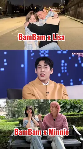 3 เพื่อนซี้ แบมแบม ลิซ่า มินนี่ 😍 #bambam #lisa #minnie 