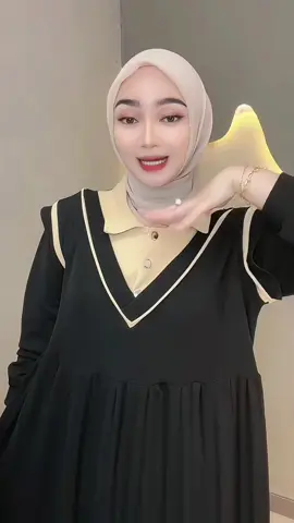 Dress Knit Muslimah Casual Elegan Gamis Pleated Lengan Panjang Bisa Untuk Busui #dresmuslimah #gamiselegan #gamisbusui #gamiscantik #gamisterbaru 
