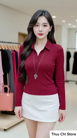 Một chiếc áo đơn giản nhưng mặc lên là mê, dáng ôm nhẹ, chất cotton zip mềm mịn. ##aothun##thoitrangnu##xuhuong##viral##thinhhanh