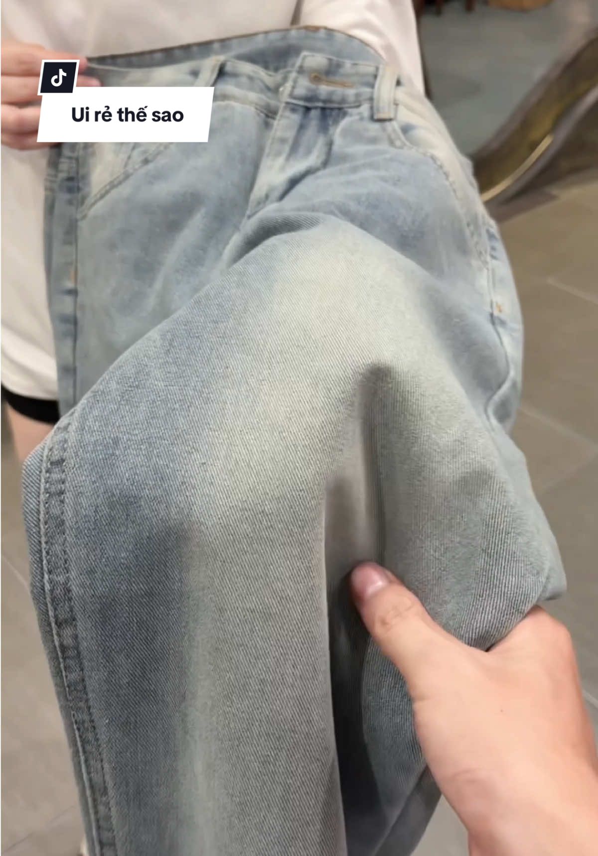 Ui rẻ thế sao #xuhuong #quanjeannam #quanjeansnam #thoitrangnam 