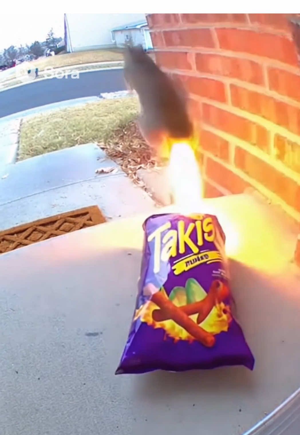 Takis? #sora #sora2 #squirrel 