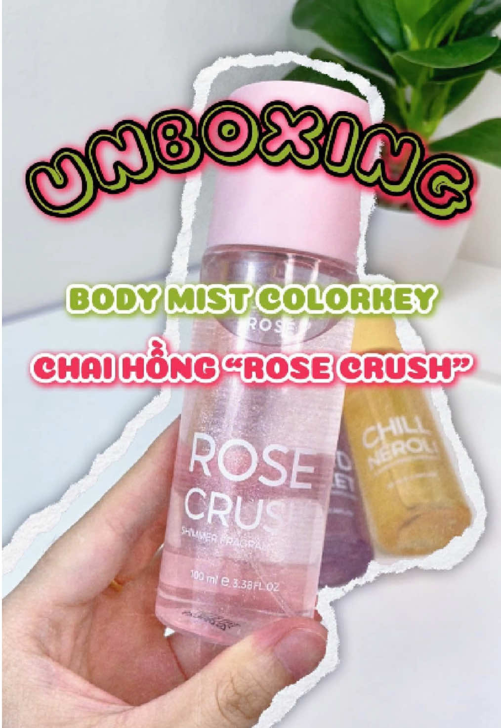 thơm như tiểu thư hihi #bodymist #colorkey #dakemcn