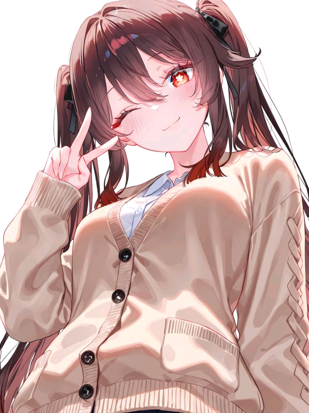 Hu Tao school girl uniform #hutao #GenshinImpact #hutaogenshinimpact #pahitasammanisnyacinta #CapCut 