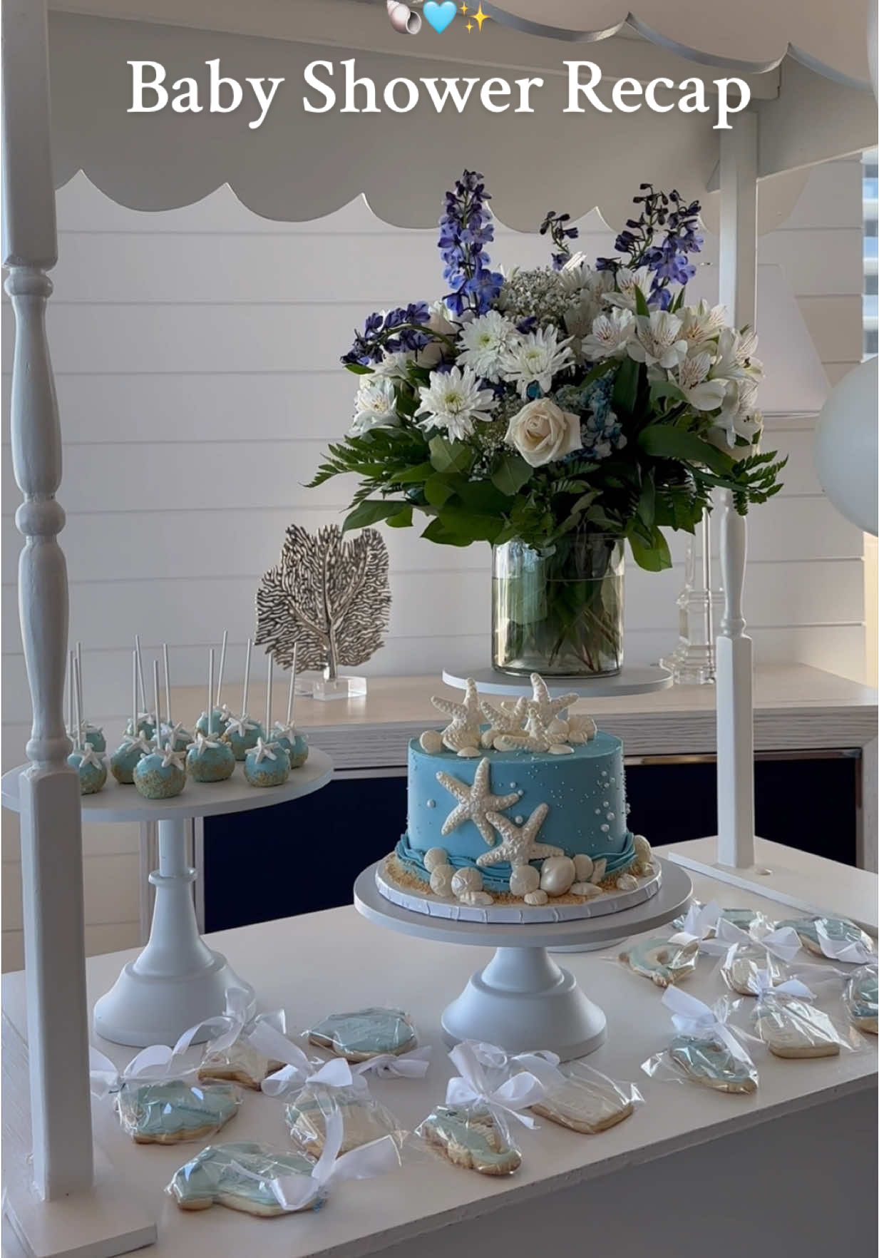 sea you soon baby 🐳🤍✨ the most special baby shower I could have ever imagined! feeling so grateful 🫶🏻#babyshower #babyshowerideas #babyshowerdecorations 