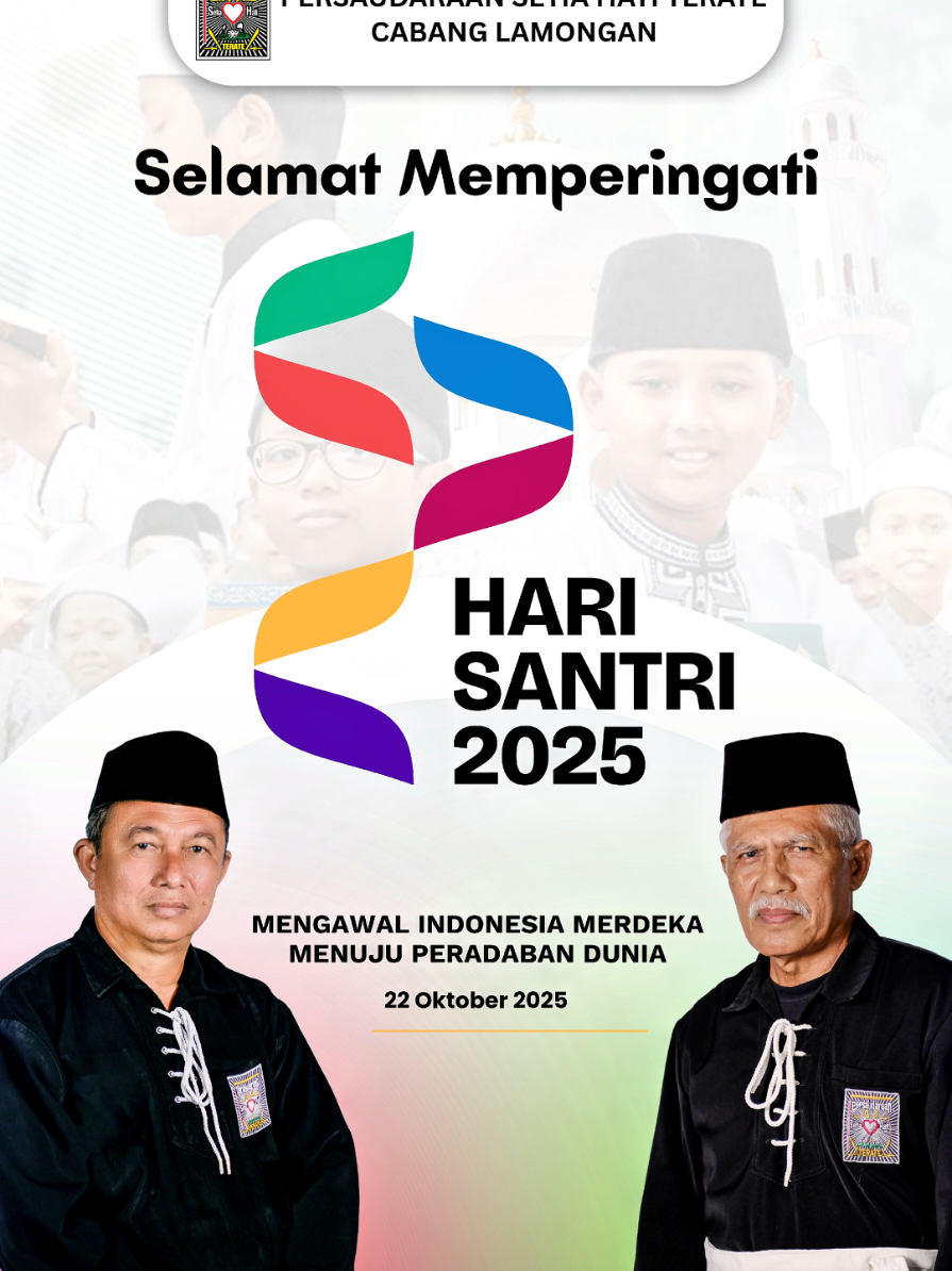 SELAMAT PEMPERINGATI HARI SANTRI NASIONAL 2025 