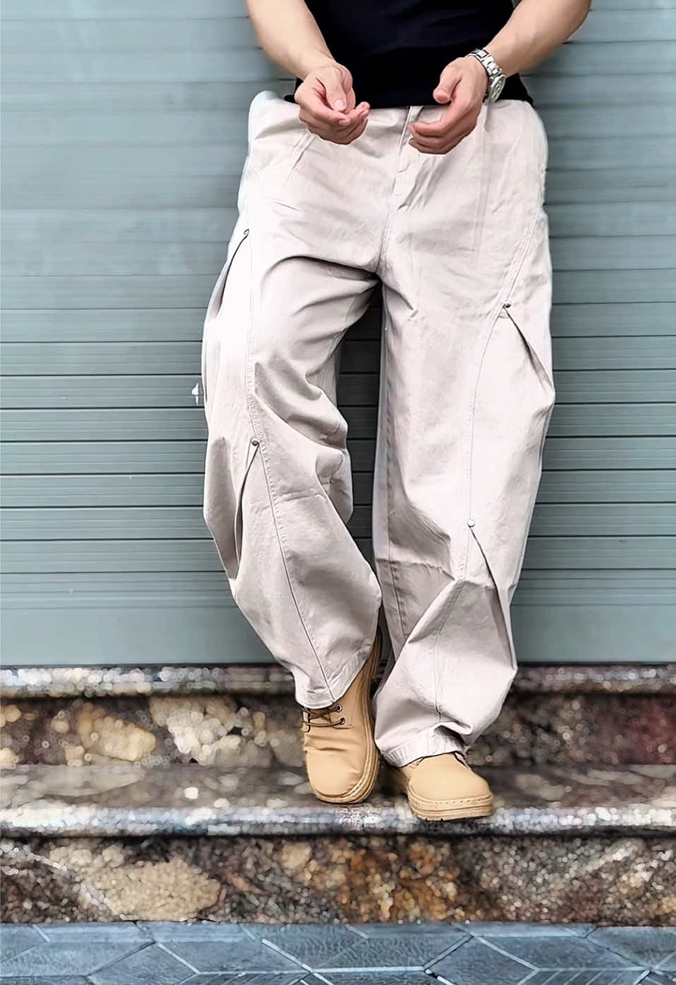 Quần kaki ống rộng balloon #quankakiongrong #quankakiongsuong #catima #kiemreviewthattha 