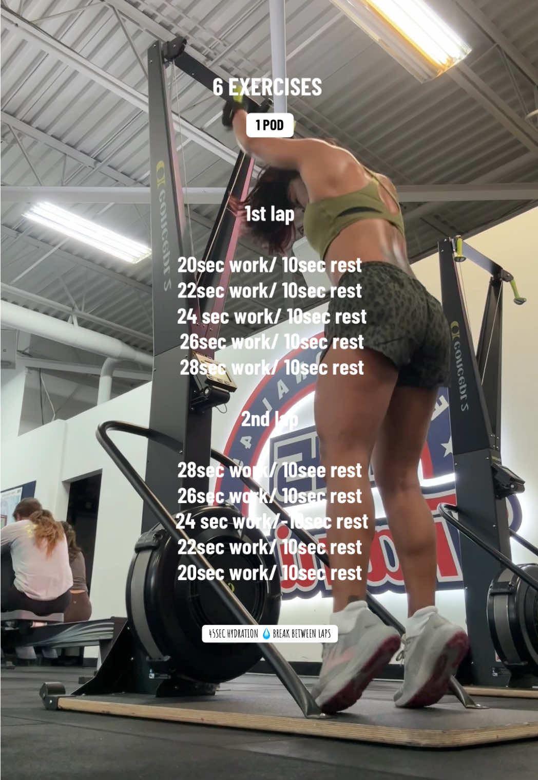 F45 Training Abacus Cardio Workout #cardio #f45training #GymTok #fitlife 