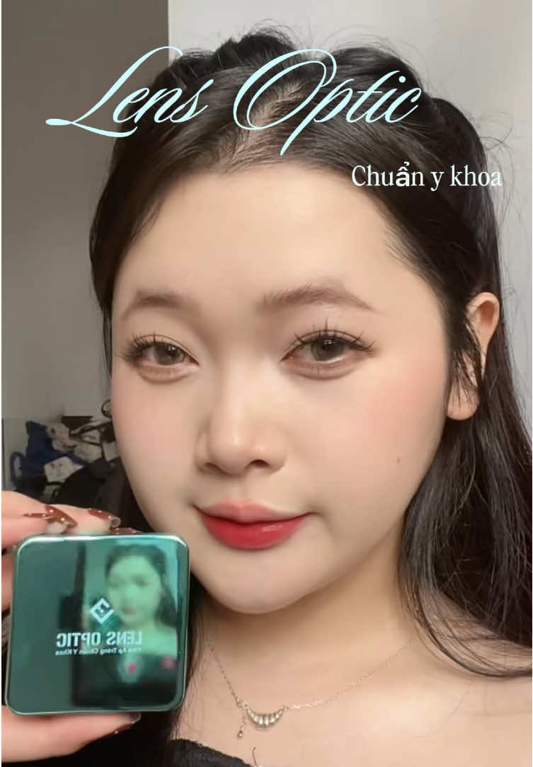 Chân ái cho mí bà mắt nhạy cảm nè #LensOptic, #kinhaptrongykhoa, #lensyte #TiktokFinds #xuhuong 