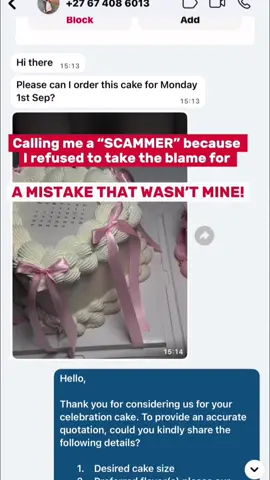 I usually let my work speak for itself, but this time, I need to speak up for it. Recently, one situation with a client has led to false reviews and even people who've never ordered from me calling me a 