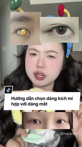 Chọn dáng kích mí hợp với mắt 😗 #fyp #makeup #mlendiary#kichmimlendiary#kichmi 