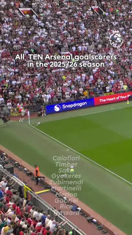 An @arsenal goal can come from anywhere 🔟 #PremierLeague 