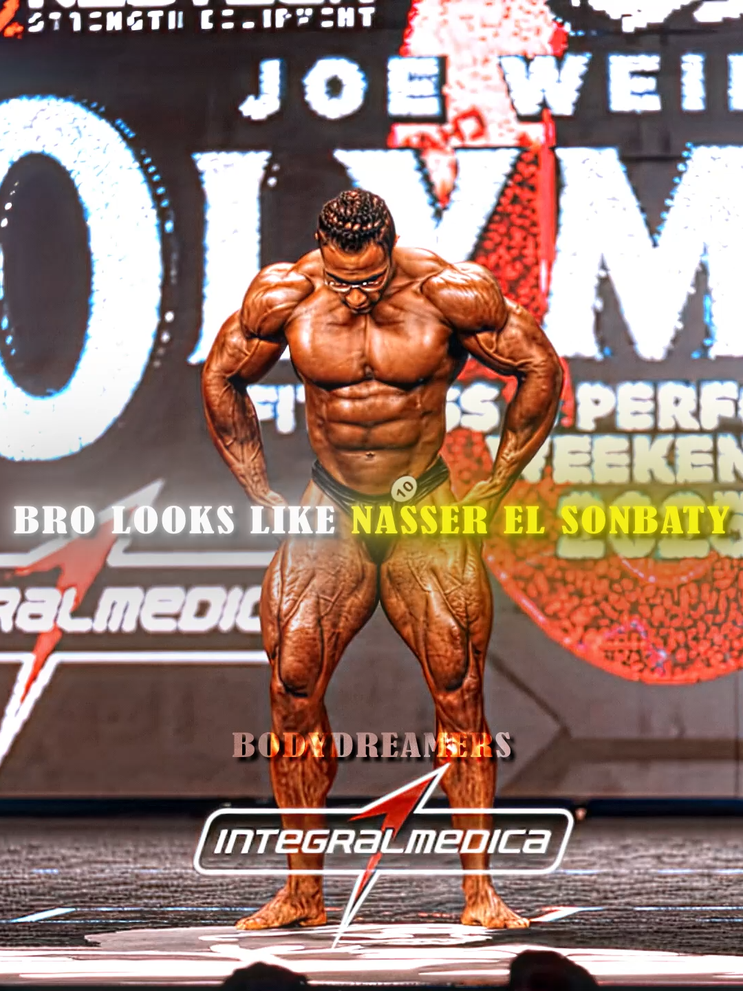 Bro Looks Like Nasser El Sonbaty 💀 |  #NiallDarwen #nasserelsonbaty #classicphysique #mrolympia #mrolympia2025 #gym #gymedit #gymmotivation #GymTok #bodybuilding #bodybuildingmotivation #usa🇺🇸