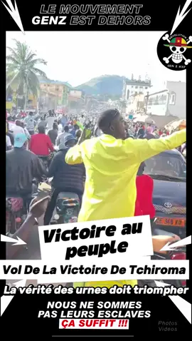 le peuple camerounais réclame sa victoire #genz #genz237