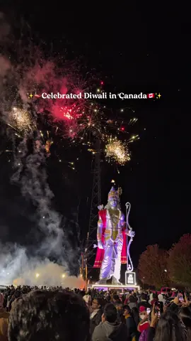 🪔 Celebrated Diwali in Canada at Hindu Heritage Centre, Mississauga🇨🇦✨ #punjabiincanada #bramptonwale #indiansincanada #diwali2025 #desiincanada 