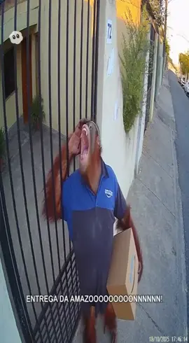 Parte 3 | Tonhão se lascando na Amazon kkkkkk #fyp #viral #meme #amazon #entregas 