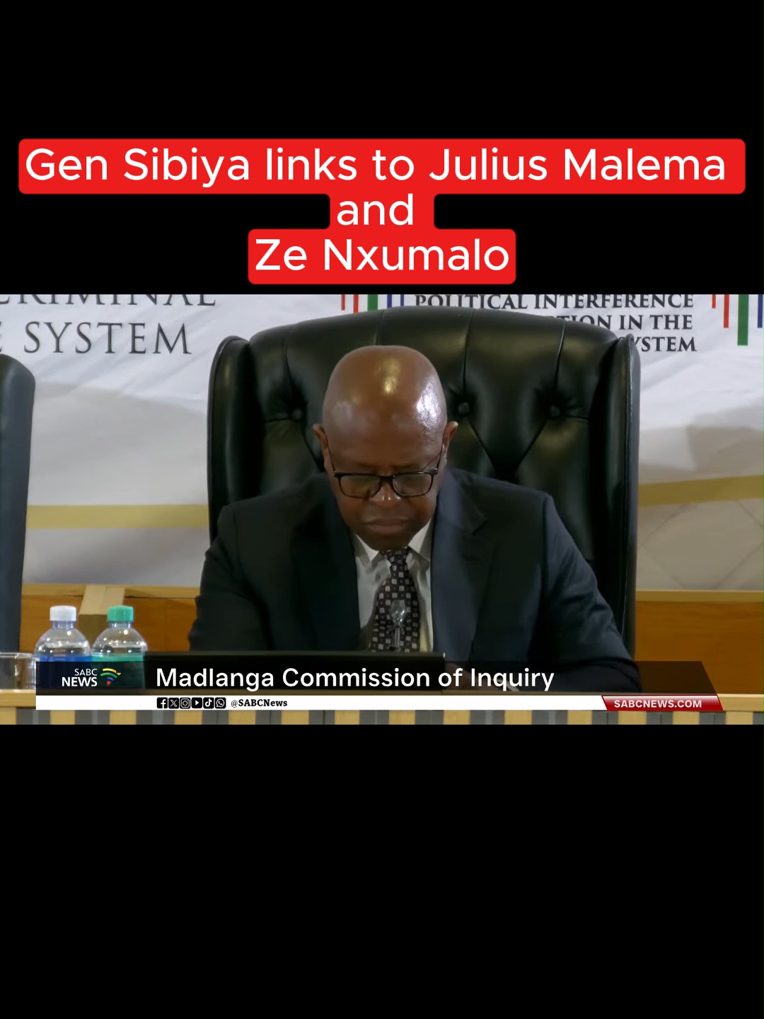 Witness A sheds light on claims by Gen Shibiri about Gen Sibiya and J Malema's alleged close relationship.  #madlangacommission #corruption #zenxumalo #juliusmalema