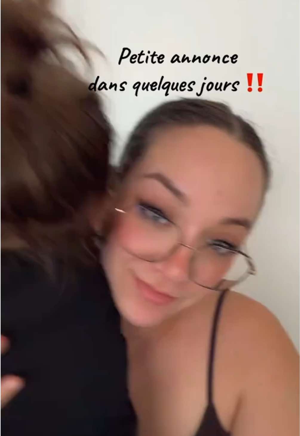 La petite annonce sera vendredi  ‼️😍
