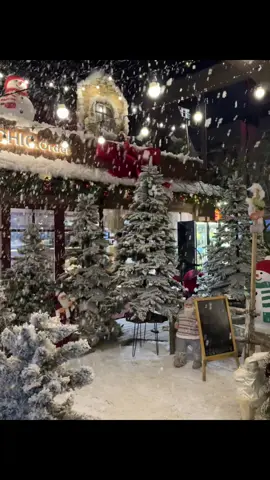 Buổi tối cực chill tại THE CHIC. Khách nhớ đón tuyết rơi tại CHIC nha! Đẹp mê ạ! #noelthechic2025 