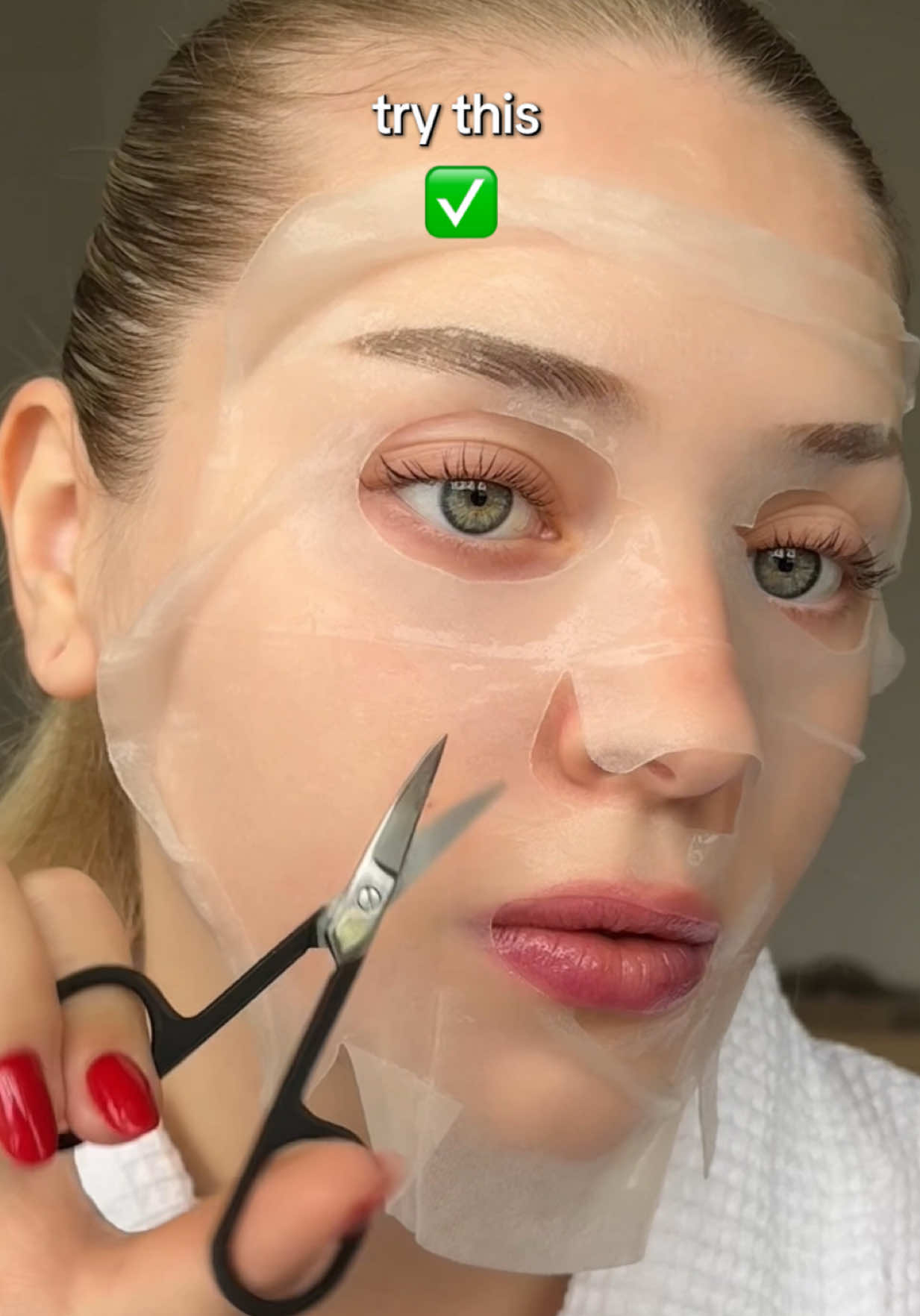 ad. once you learn this hack you won’t go back! 🧖🏼‍♀️🤍 using @L'Oréal Paris UK the replumping filler mask with hyaluronic acid 💫 #skincare #beauty #beautyhacks #SelfCare #skincaretips