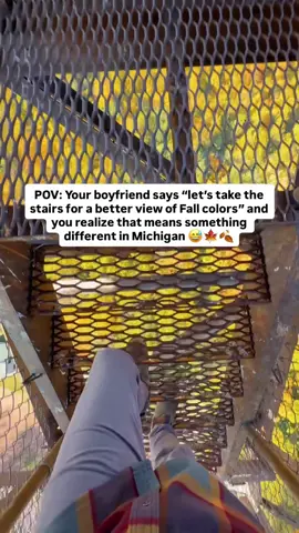 The world’s tallest outdoor staircase 🤯 Share this with someone that you’d love to do some leaf peeping here with ➡️ From the top (on a clear day) you can actually see 3 states (MI, WI, and MN) + 2 countries (U.S. and Canada) + Lake Superior 👁️👁️ @Copper Peak Ski Jump 📍 Located in Michigan’s Upper Peninsula (about 20 minutes from downtown Ironwood… The Copper Peak Ski Jump is the ONLY ski flying hill in the western hemisphere ⛷️  While it’s not been used for ski jumping in the past 30 years… it’s still serving up plenty of adrenaline and thrills for many tourists 🙌🏼 Visitors can take a chair lift to the hilltop… then an 18 story elevator to the main deck/viewing platform... For those daring enough there’s an additional staircase to the starting gate which climbs another 8 stories 🤯 Not only is this the HIGHEST man made ski jump structure in the world… this is also one of the BEST places in the world for viewing fall foliage and combined with this unique experience it’s something that you will never forget 🍁 Pro tip: If you dare to climb all the way to the top remember this…  The Copper Peak ski jump is built from COR-TEN steel and the engineering allows the top to flex and sway in the wind. The structure can move up to 18 inches at the very top during high winds. Very good thing to know because once you get to the top you will feel the whole thing moving beneath your feet 😳 Would you do it??? Follow for more bucketlist travel inspo 👩🏽‍🤝‍👨🏼 Definitely add this place to your fall bucketlist and be sure to save this post for future reference ⬇️ #PureMichigan #Yooper #UPTravel   #GreatLakes  #AdventureTravel 