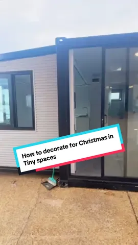 Let’s transform this tiny home for Christmas! #tinyhome #christmas #christmasdecor 