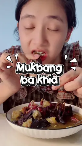 Mukbang ba khía trộn sẵn đặc sản Cà Mau #chuyennhacuagao #mukbang #bakhia #bakhiacamau #bakhiatron 