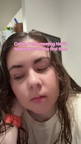 I know, I know….we were all shocked by the news this morning 🫢  #coltonherta #formula2 #hitechgp #hitechgpf2 #f2 